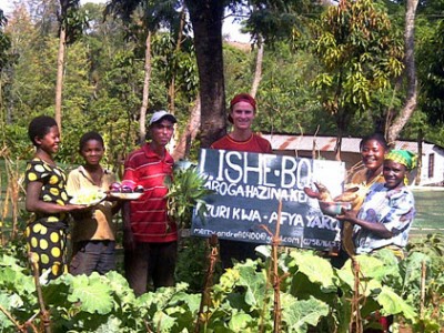 organic gardening team kilimanjaro tanzania